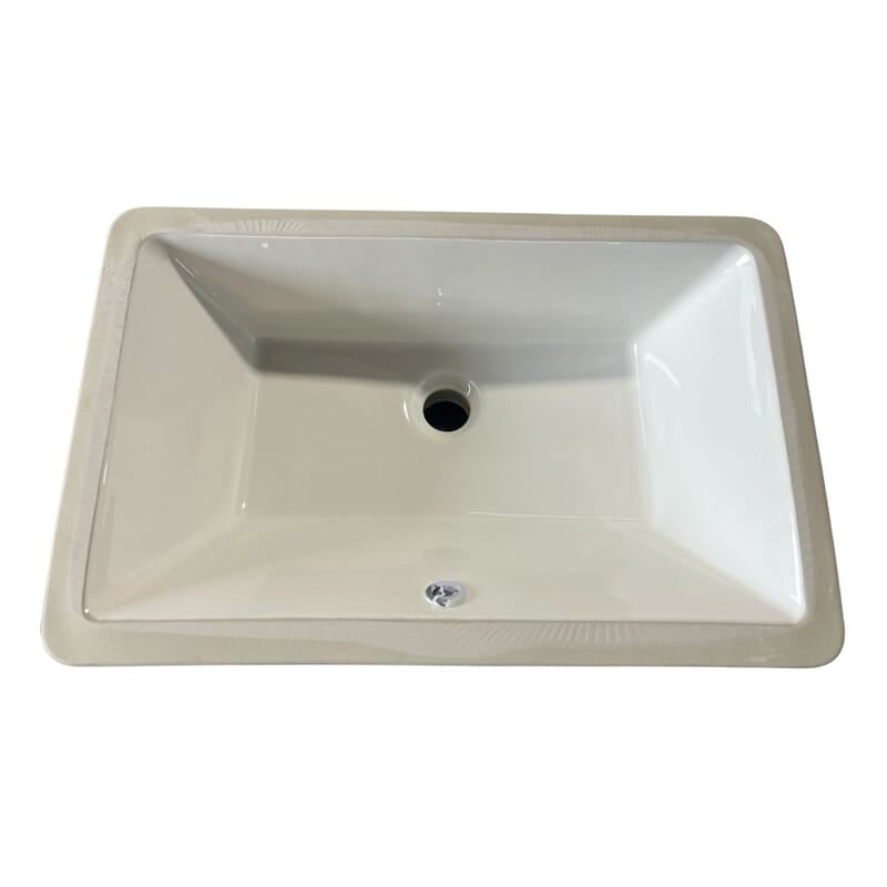 Rectangle Vanity 1911 - White