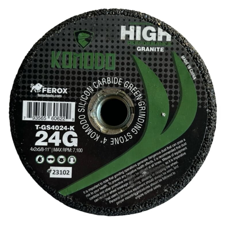 Hybrid Grinding Wheel - 4", 24 grit