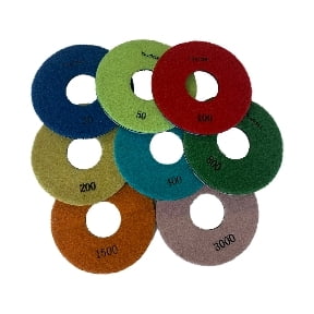 Budder Velcro Turbo Pad - 6", 5000 grit