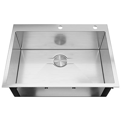 30-inch Drop-in Kitchen Sink Single Bowl