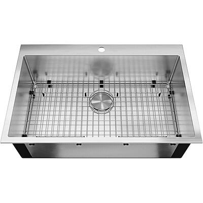 33-inch Drop-in Kitchen Sink Single Bowl - 902879