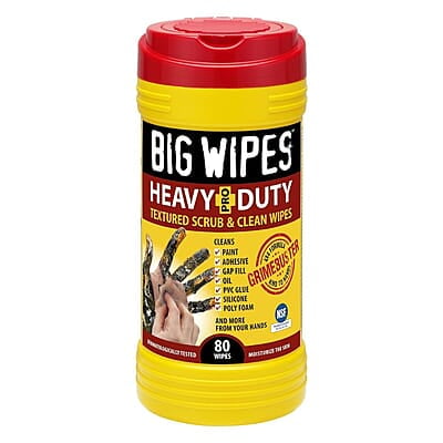 Big Wipes  Heavy Duty Hand Wipes 80 ct. Tub