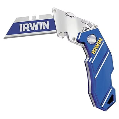 Irwin Blue Compact Folding Utility Knife