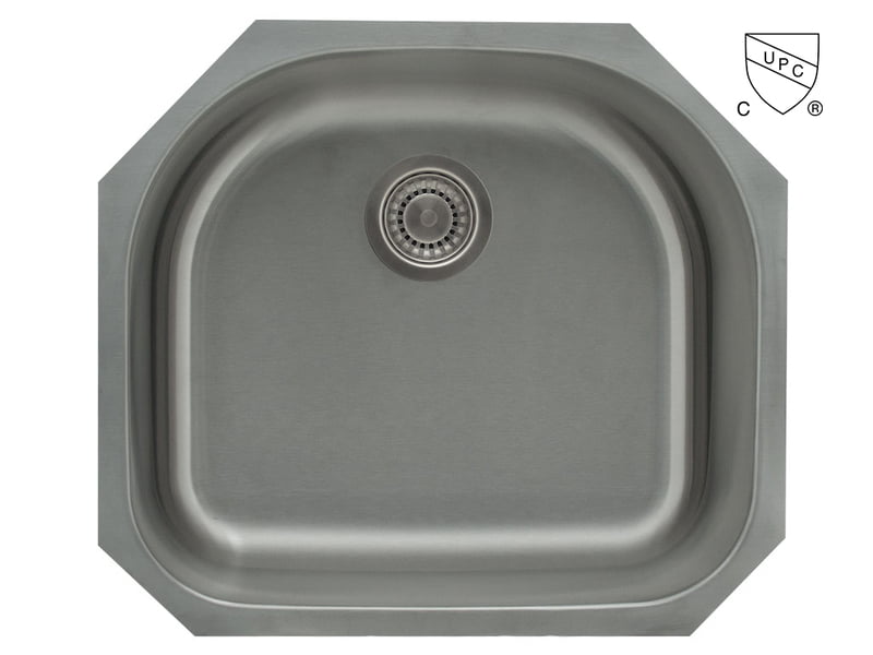 Single Bar Bowl, D-Shaped - 18g V Series