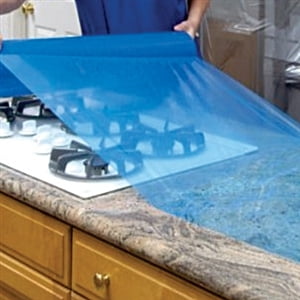 Countertop Protection Film - 24" x 500' Blue