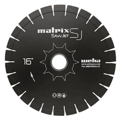 Matrix S SawJet Bridge Saw Blade - 16"