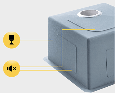 Medium Single Bowl - 18g HZ Series, Nested