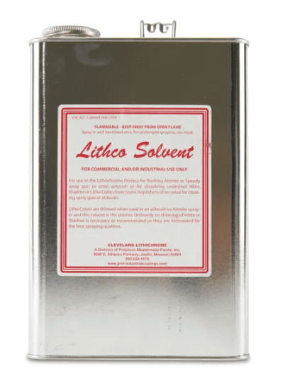 Lithichrome Solvent - Gallon