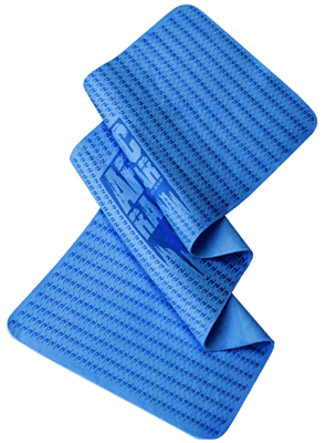 Blue Cooling Towels