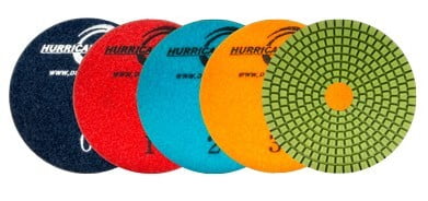 Hurricane 3 Step Wet Polishing Pad - Step 3