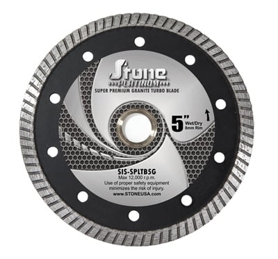 Stone Platinum Turbo Blade - 5"