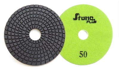 Stone Plus Wet Polishing Pad - 4", 1500 grit