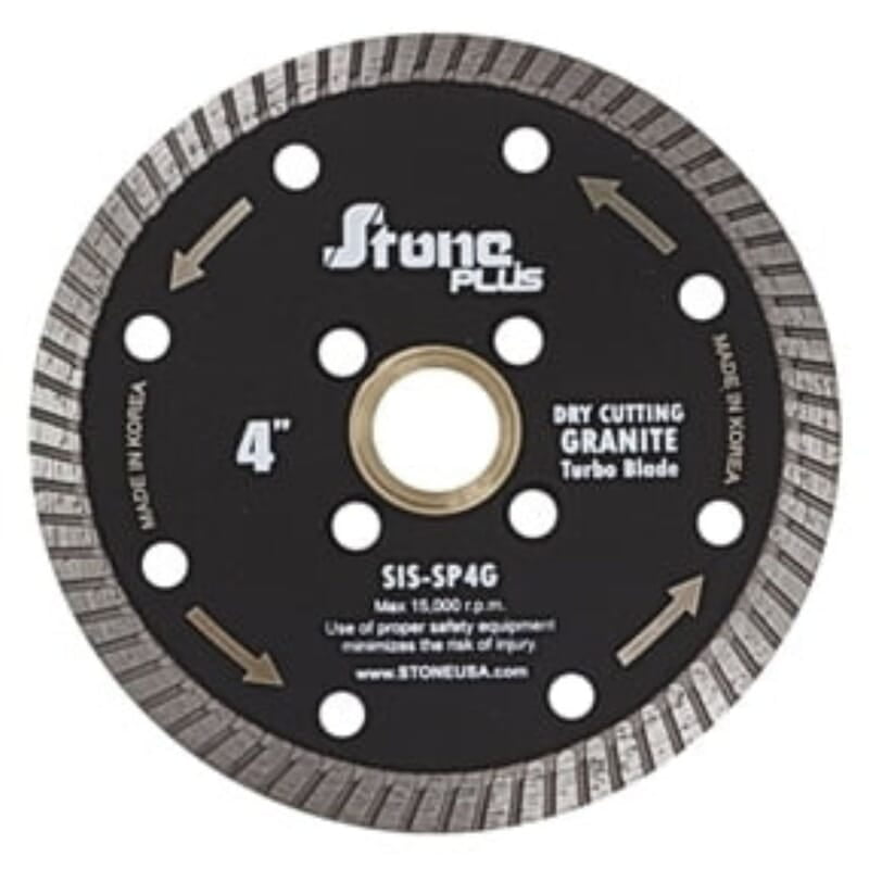 Stone Plus Granite Turbo Blade - 4"