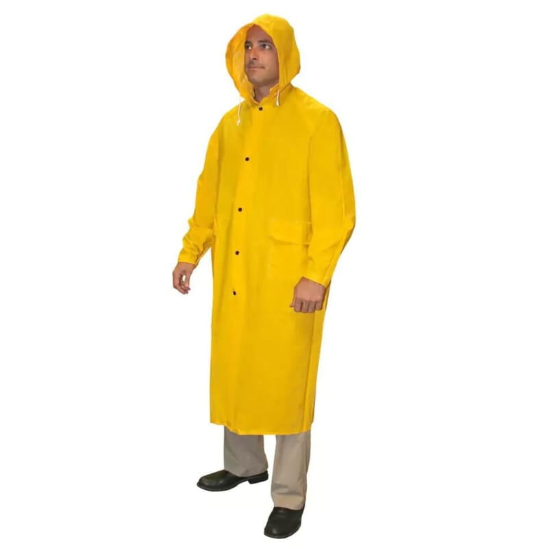 Raincoat with Detachable Hood - X-Large